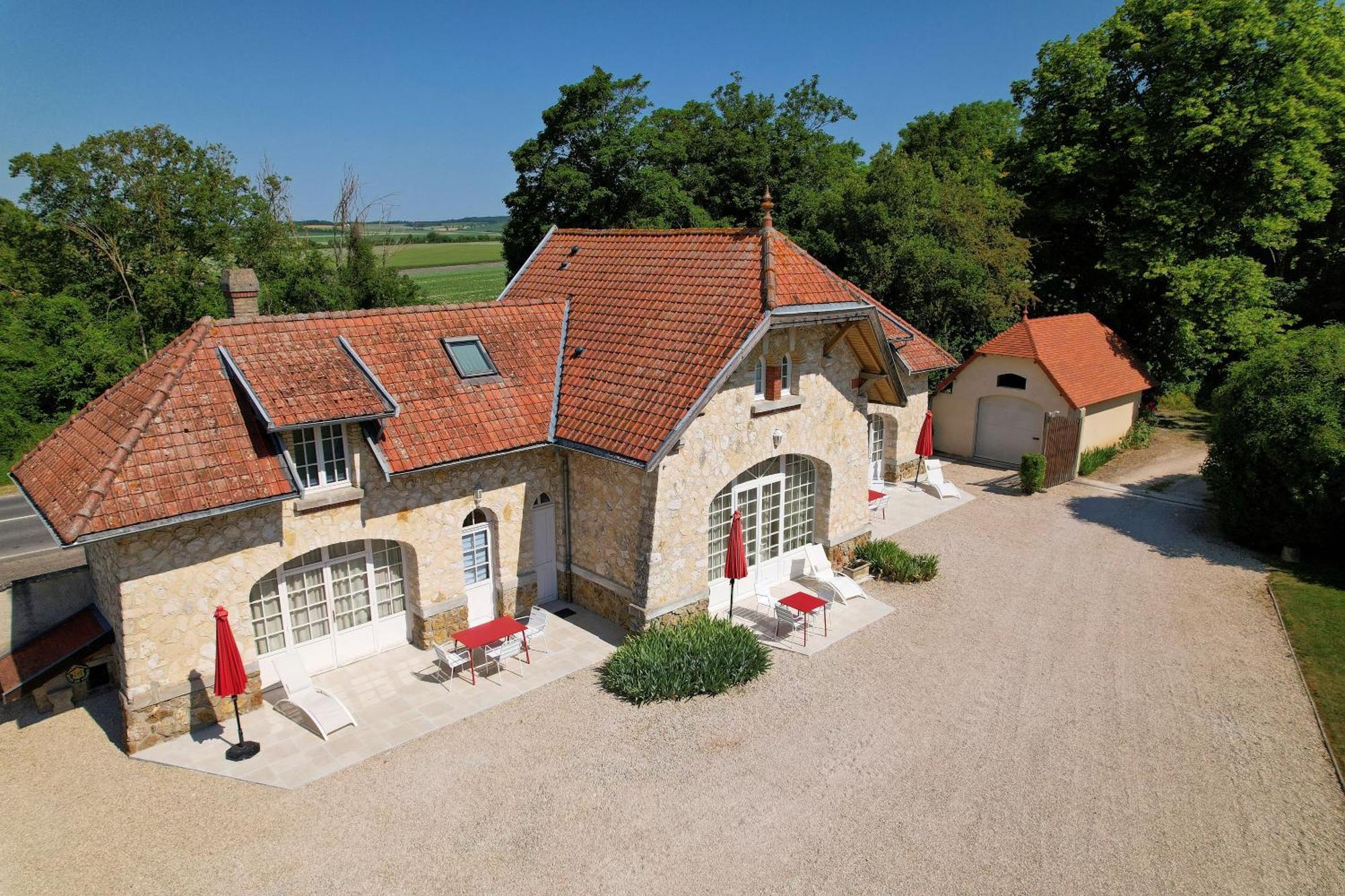 La Bertonnerie En Champagne Bed & Breakfast Prunay Exterior photo